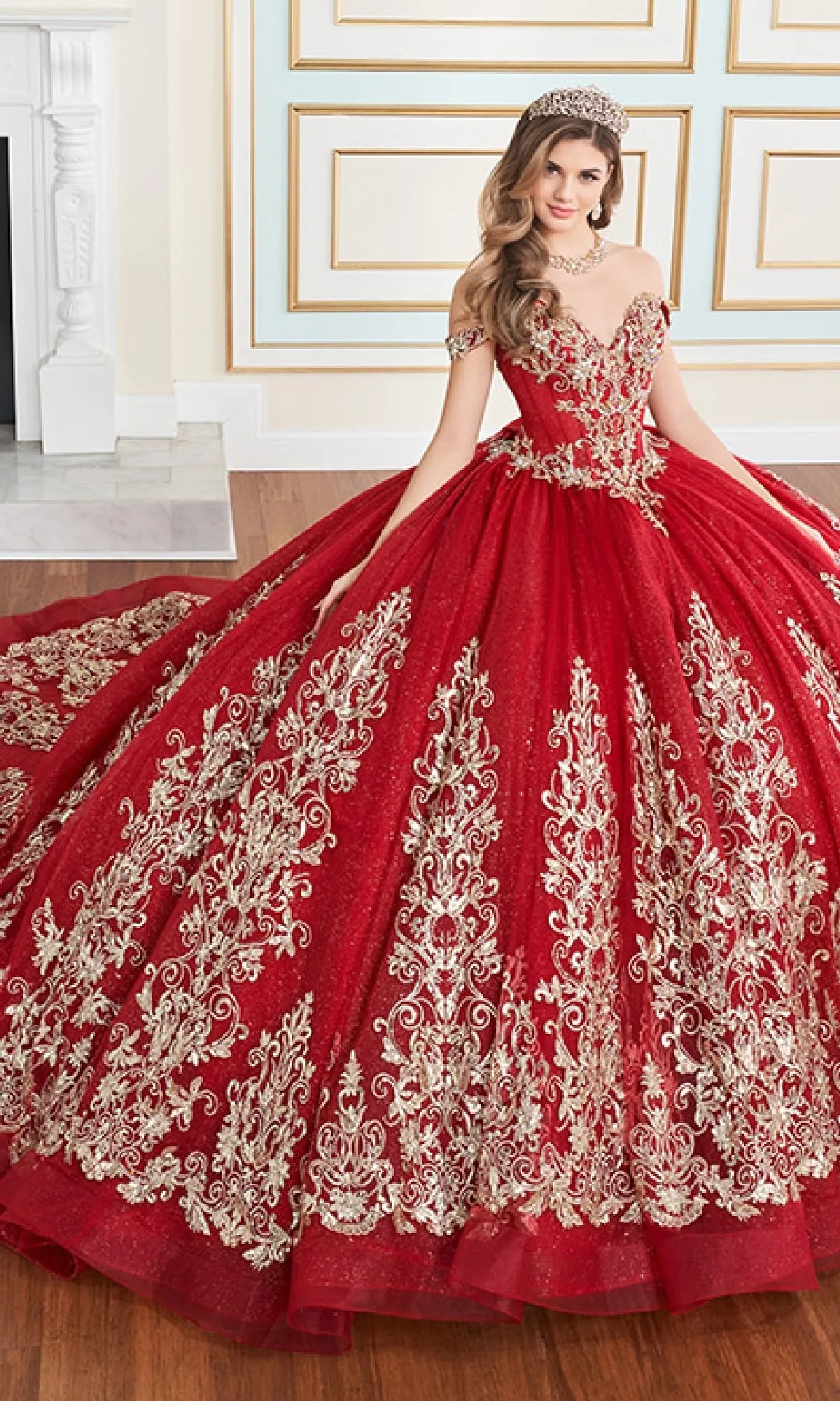 Quinceanera Dress PR30171 By Princesa sold by PromGirl product image thumbnail 3