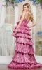 Ruffled High-Low Prom Dress: Colors Dress 3462 sold by PromGirl