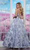 Long Print Prom Ball Gown: Colors Dress 3527 sold by PromGirl