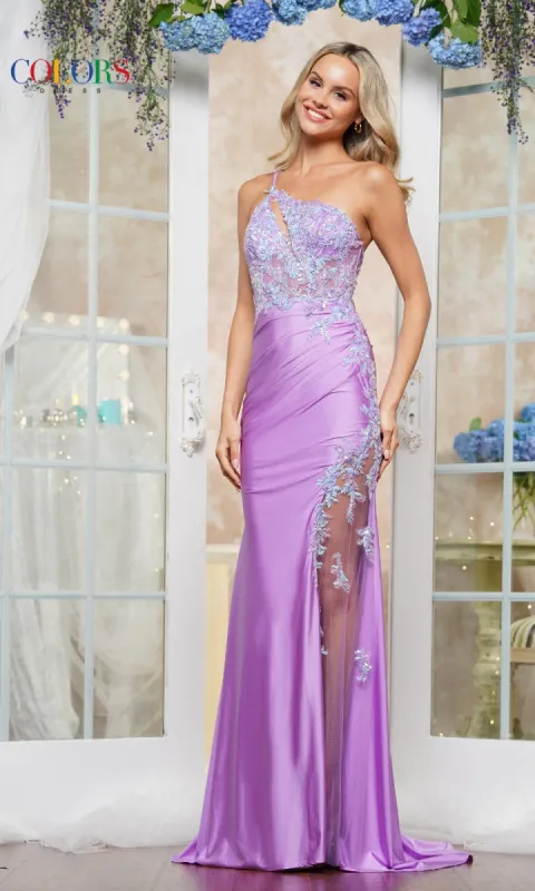 Long Prom Dress: Colors Dress 3513 sold by PromGirl