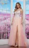 Strappy-Back Prom Ball Gown: Colors Dress 3497 sold by PromGirl
