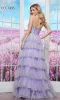 Ruffle Strapless Prom Ball Gown: Colors Dress 3477 sold by PromGirl