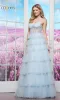 Strapless Glitter Prom Ball Gown: Colors Dress 3491 sold by PromGirl
