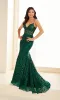 Long Lace Wedding Dress: Ellie Wilde EW36011 sold by PromGirl