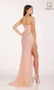 One-Shoulder Sequin Prom Dress: Lucci Lu 1333 sold by PromGirl