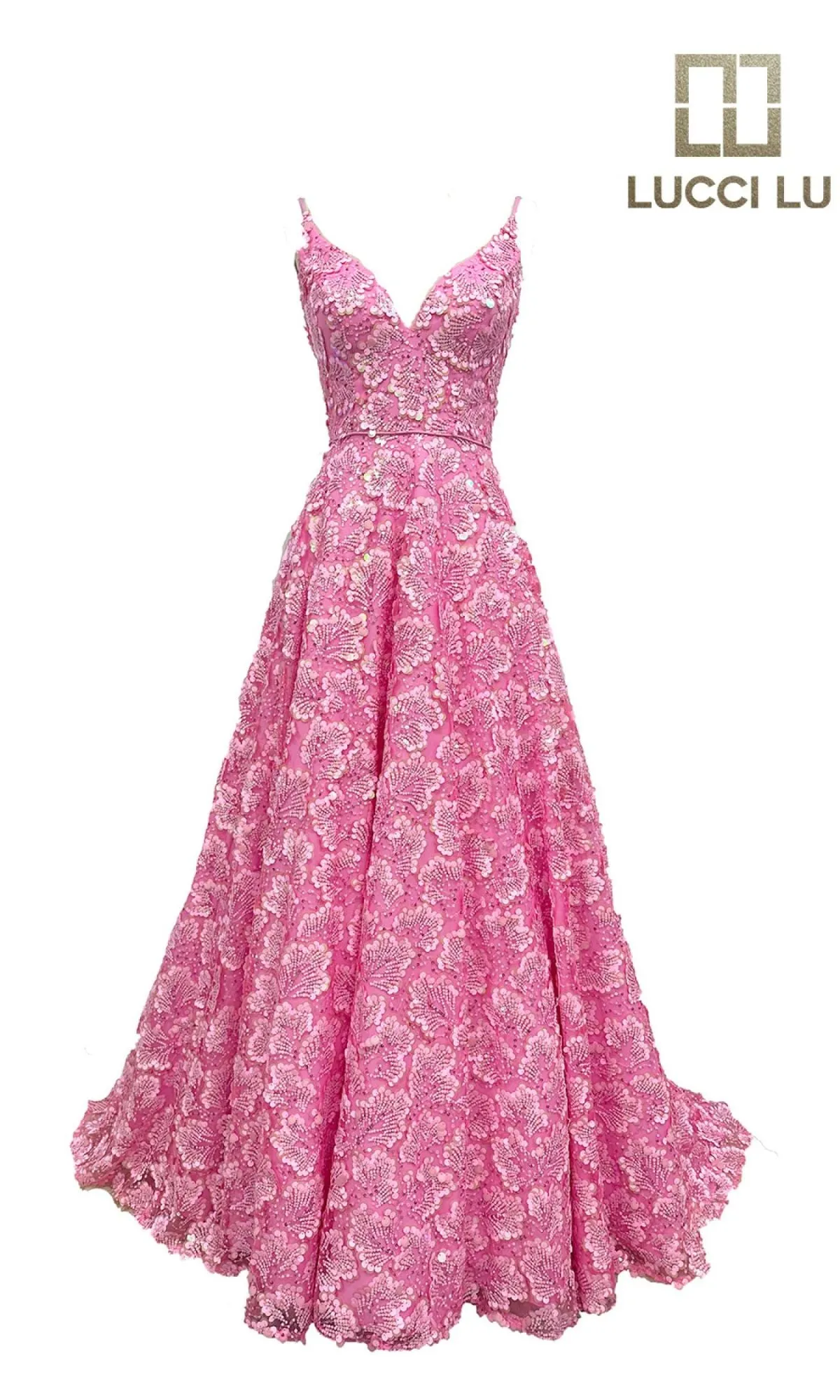 Long Prom Dress with Pockets: Lucci Lu 1325 sold by PromGirl product image thumbnail 3