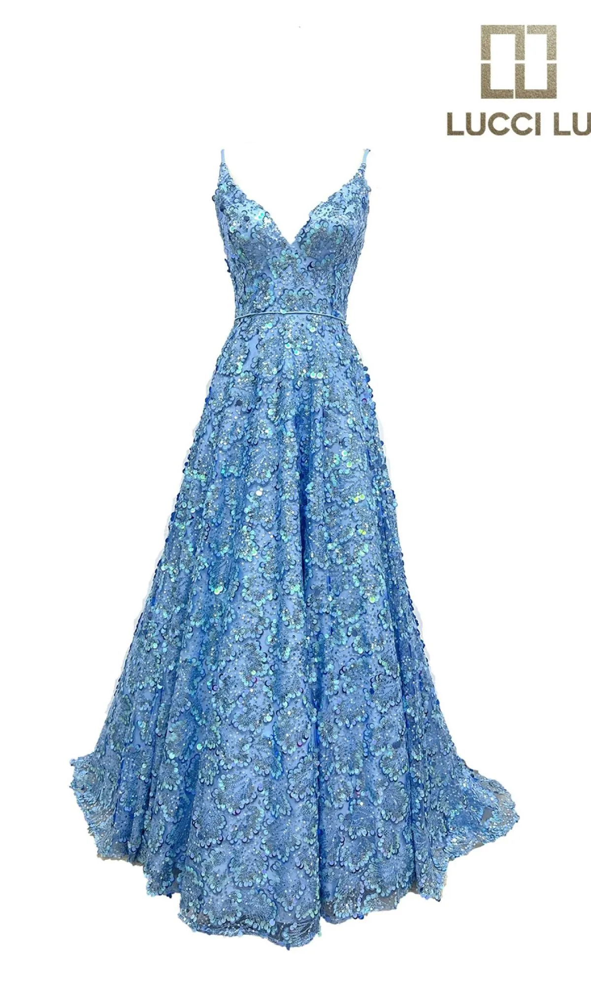 Long Prom Dress with Pockets: Lucci Lu 1325 sold by PromGirl product image thumbnail 4