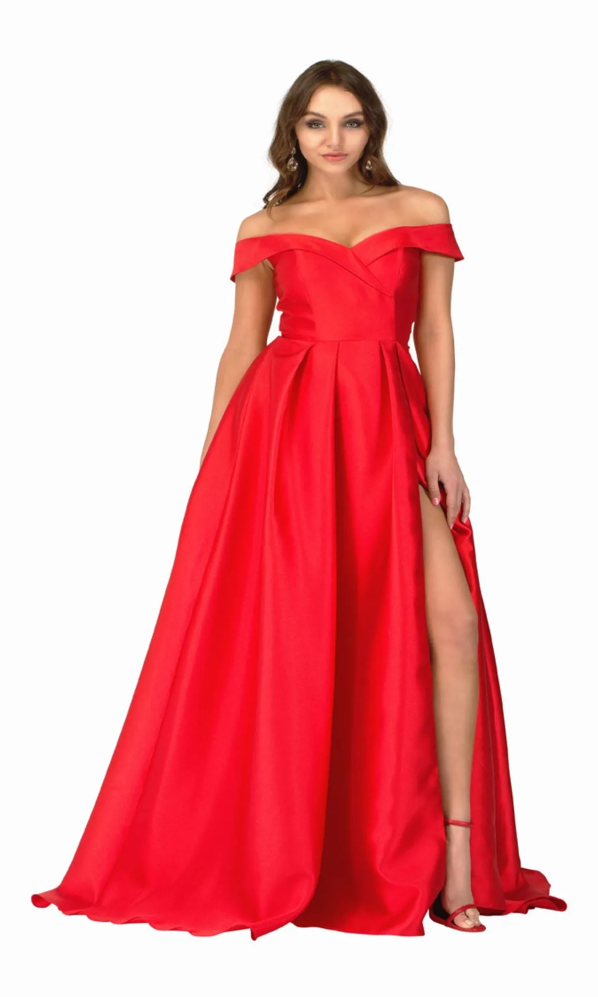 Classic Mikado Prom Ball Gown: Abby Paris 90023 sold by PromGirl product image thumbnail 4