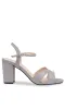 Riley High-Heel Silver Prom Shoes: Touch Ups 4656 sold by PromGirl