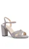 Riley High-Heel Silver Prom Shoes: Touch Ups 4656 sold by PromGirl