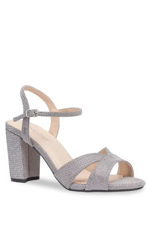 Riley High-Heel Silver Prom Shoes: Touch Ups 4656 sold by PromGirl
