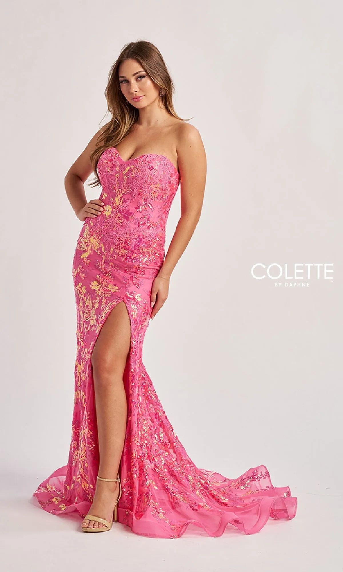 Long Prom Dress: Colette CL8440 sold by PromGirl