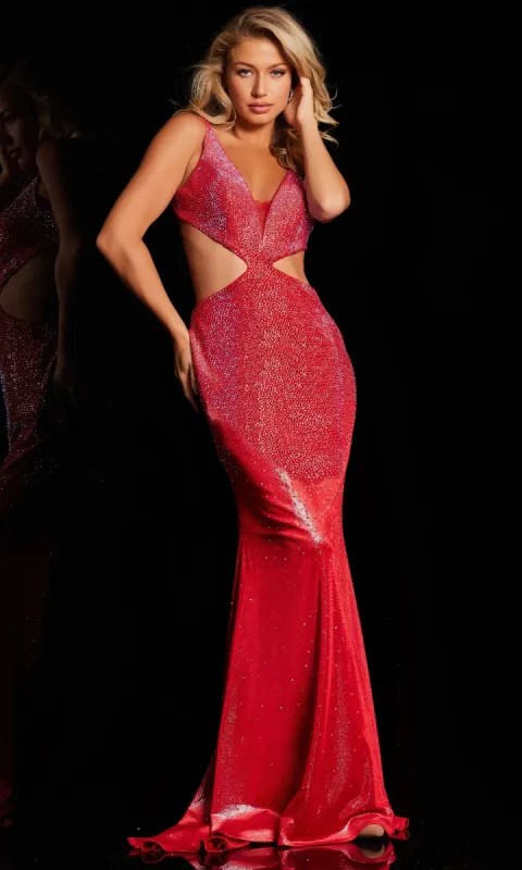 Long Prom Dress: Jovani 23098 sold by PromGirl