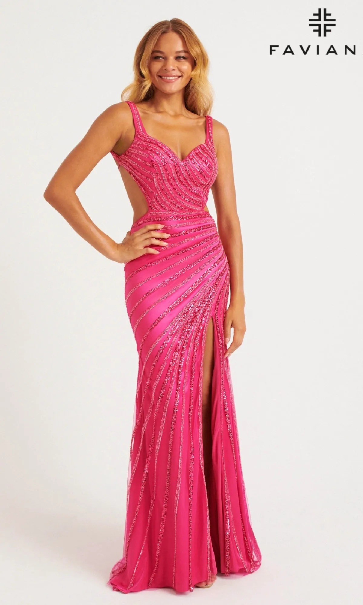 Long Prom Dress: Faviana 11243 sold by PromGirl product image thumbnail 4