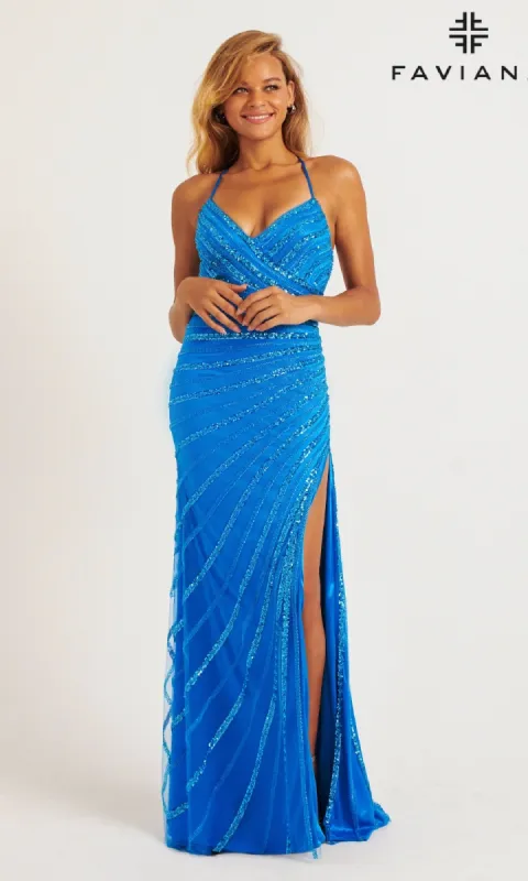 Long Prom Dress: Faviana 11242 sold by PromGirl