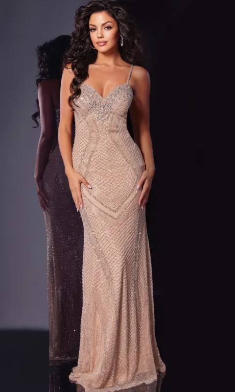 Long Prom Dress: Jovani 34312 sold by PromGirl