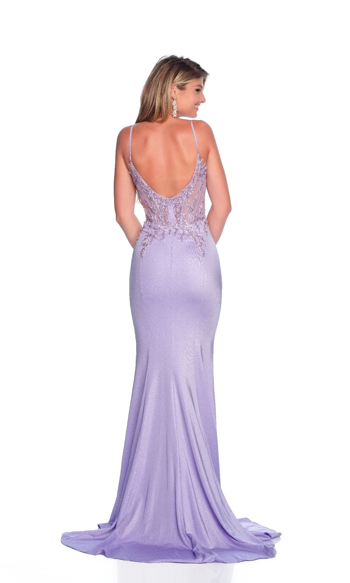 Long Prom Dress: Dave & Johnny 12333 sold by PromGirl product image thumbnail 2