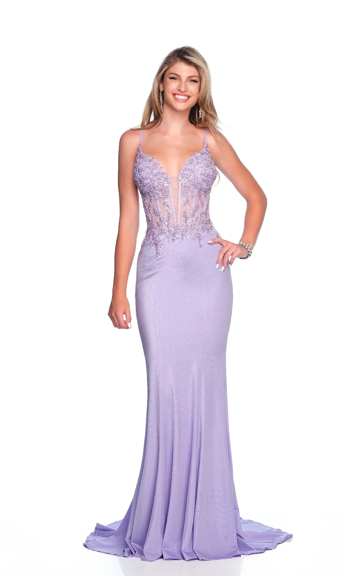 Long Prom Dress: Dave & Johnny 12333 sold by PromGirl