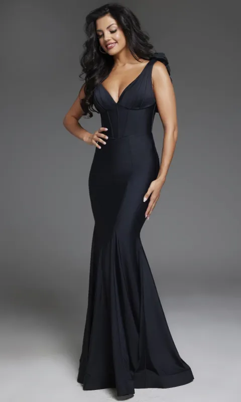 Long Prom Dress: Jovani D5810 sold by PromGirl