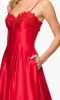 Classic Long Prom Dress: Blondie Nites 5387BN sold by PromGirl