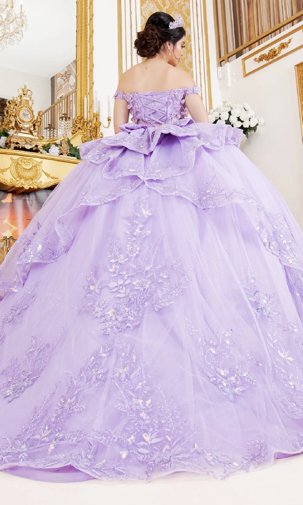 Quinceanera Dress: Cinderella Couture 8160J sold by PromGirl product image thumbnail 2