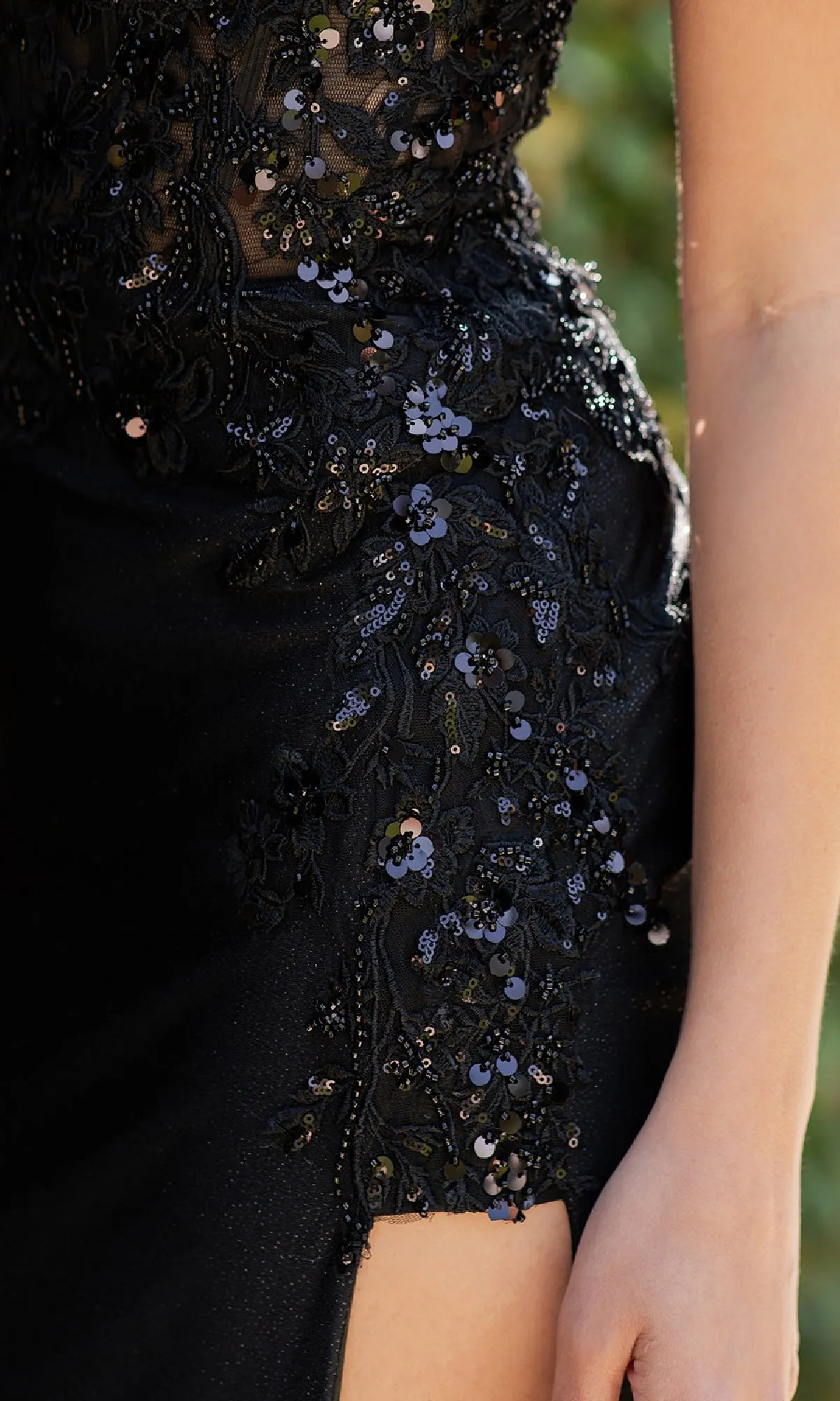 One-Shoulder Prom Gown: Cinderella Couture 8162J sold by PromGirl product image thumbnail 5
