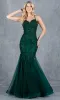 Lace-Up Long Prom Dress: Cinderella Couture 8175J sold by PromGirl