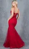 Lace-Up Long Prom Dress: Cinderella Couture 8175J sold by PromGirl