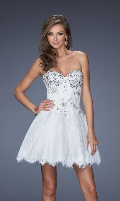 Short Party Dress: La Femme 19964 sold by PromGirl