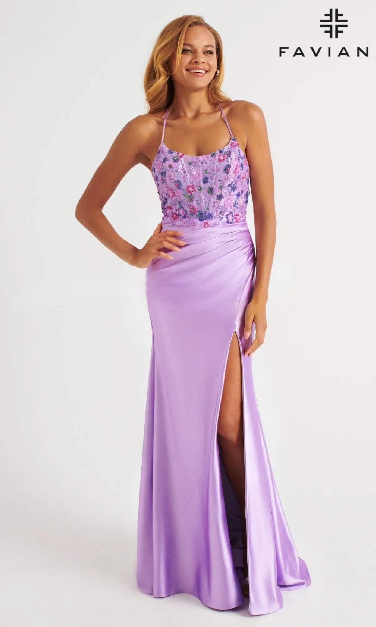 Long Prom Dress: Faviana 11252 sold by PromGirl product image thumbnail 3