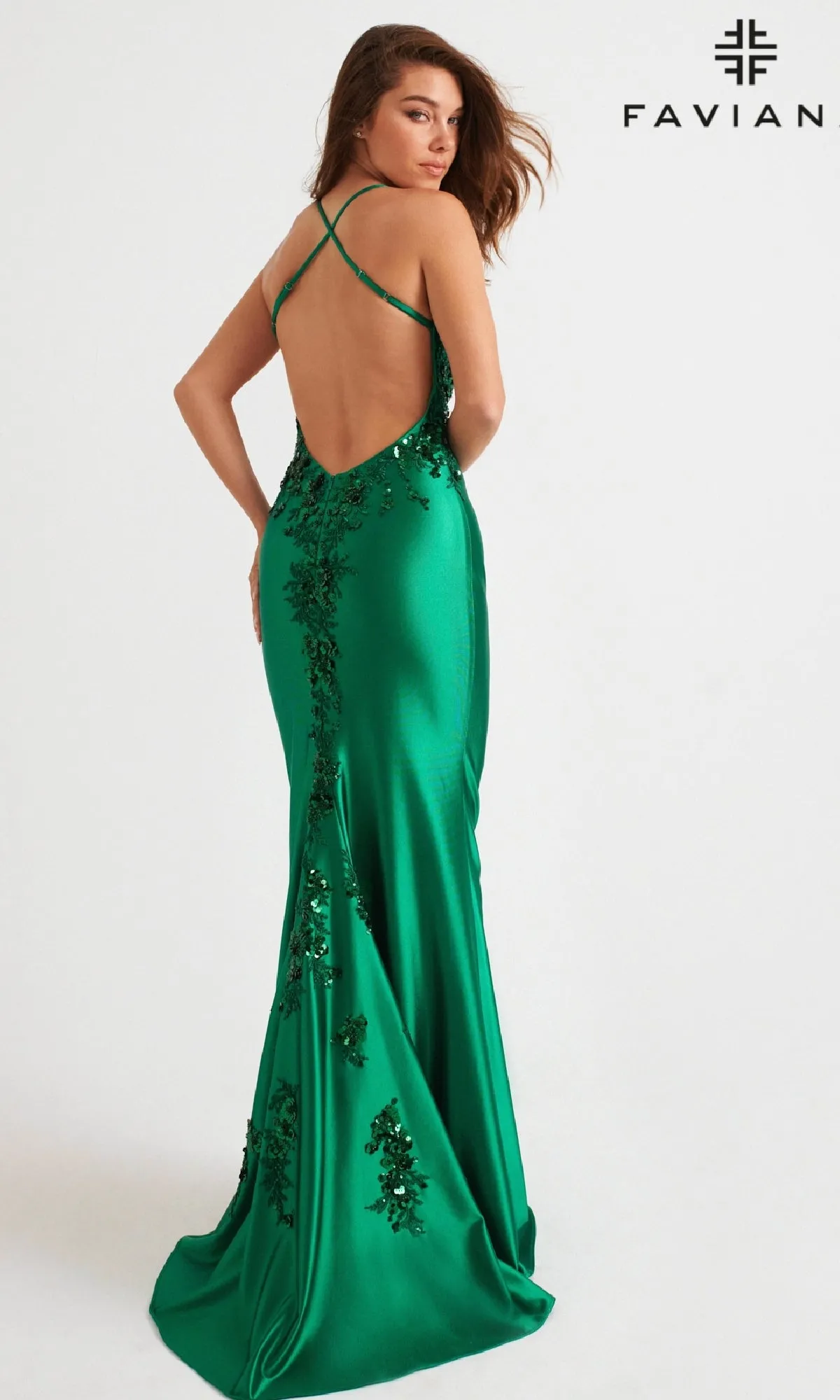Long Prom Dress: Faviana 11247 sold by PromGirl product image thumbnail 2
