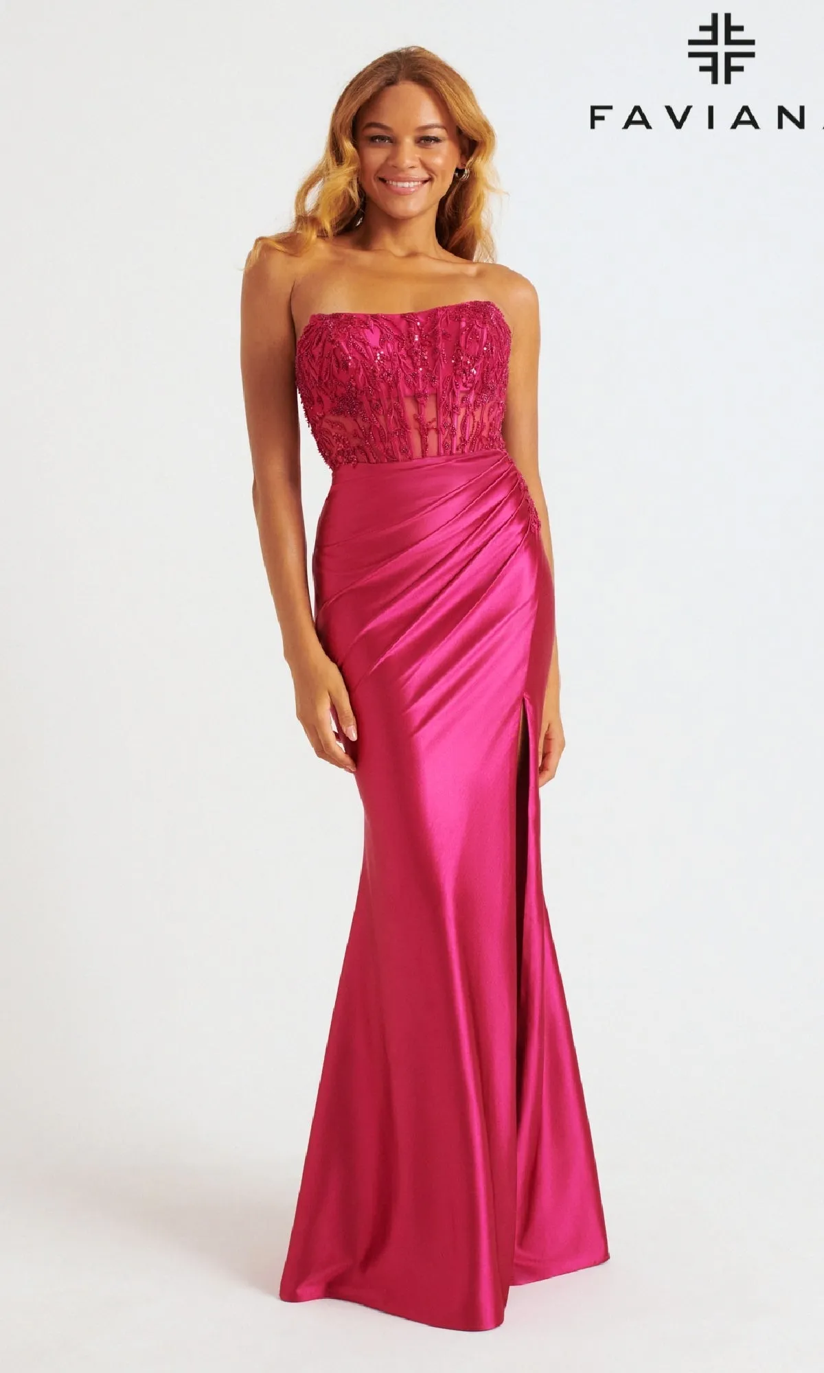 Long Prom Dress: Faviana 11246 sold by PromGirl