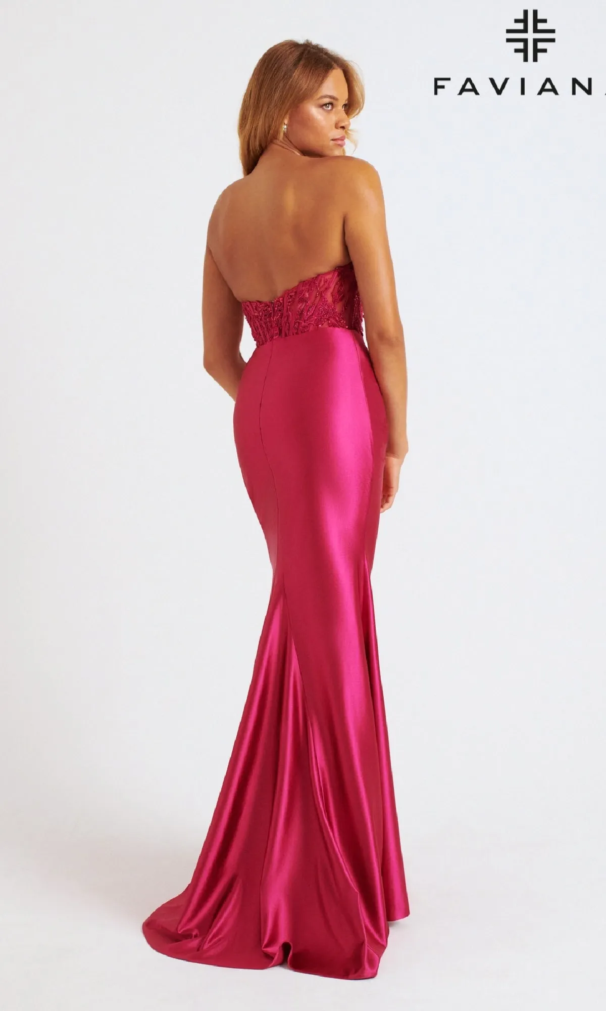 Long Prom Dress: Faviana 11246 sold by PromGirl product image thumbnail 2
