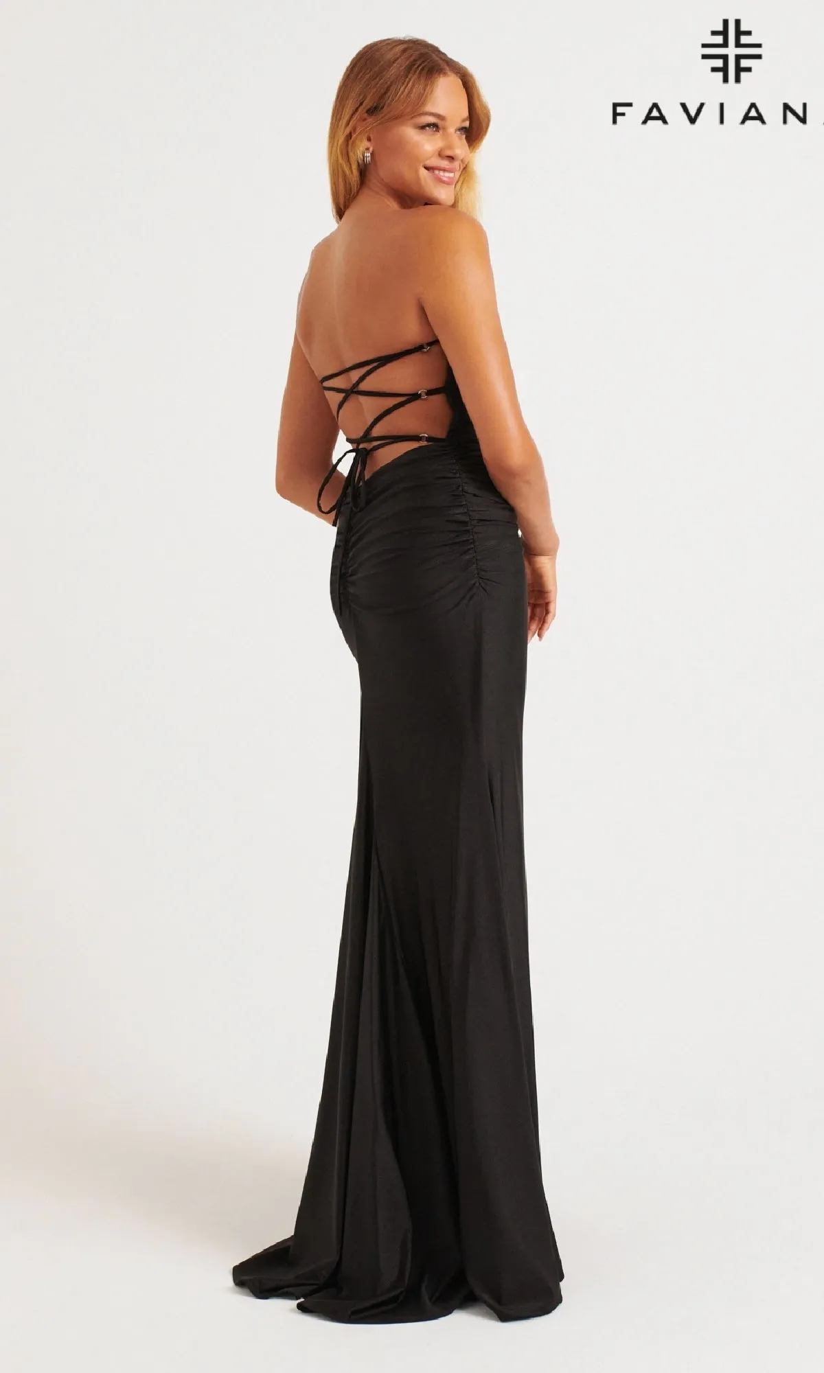 Long Prom Dress: Faviana 11266 sold by PromGirl product image thumbnail 2