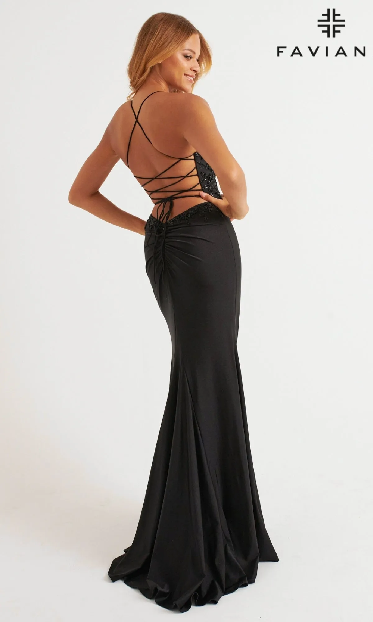 Long Prom Dress: Faviana 11264 sold by PromGirl product image thumbnail 2