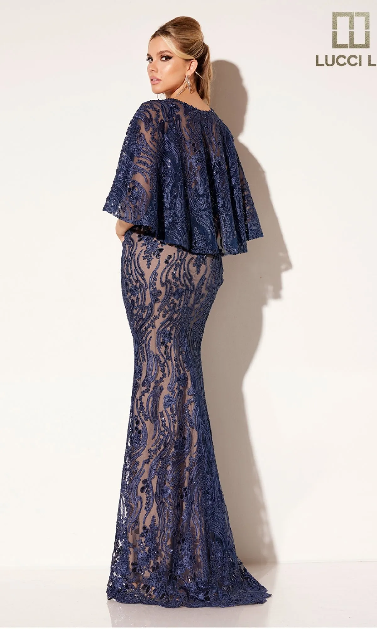 Long Formal Dress: Lucci Lu C8086 sold by PromGirl product image thumbnail 4