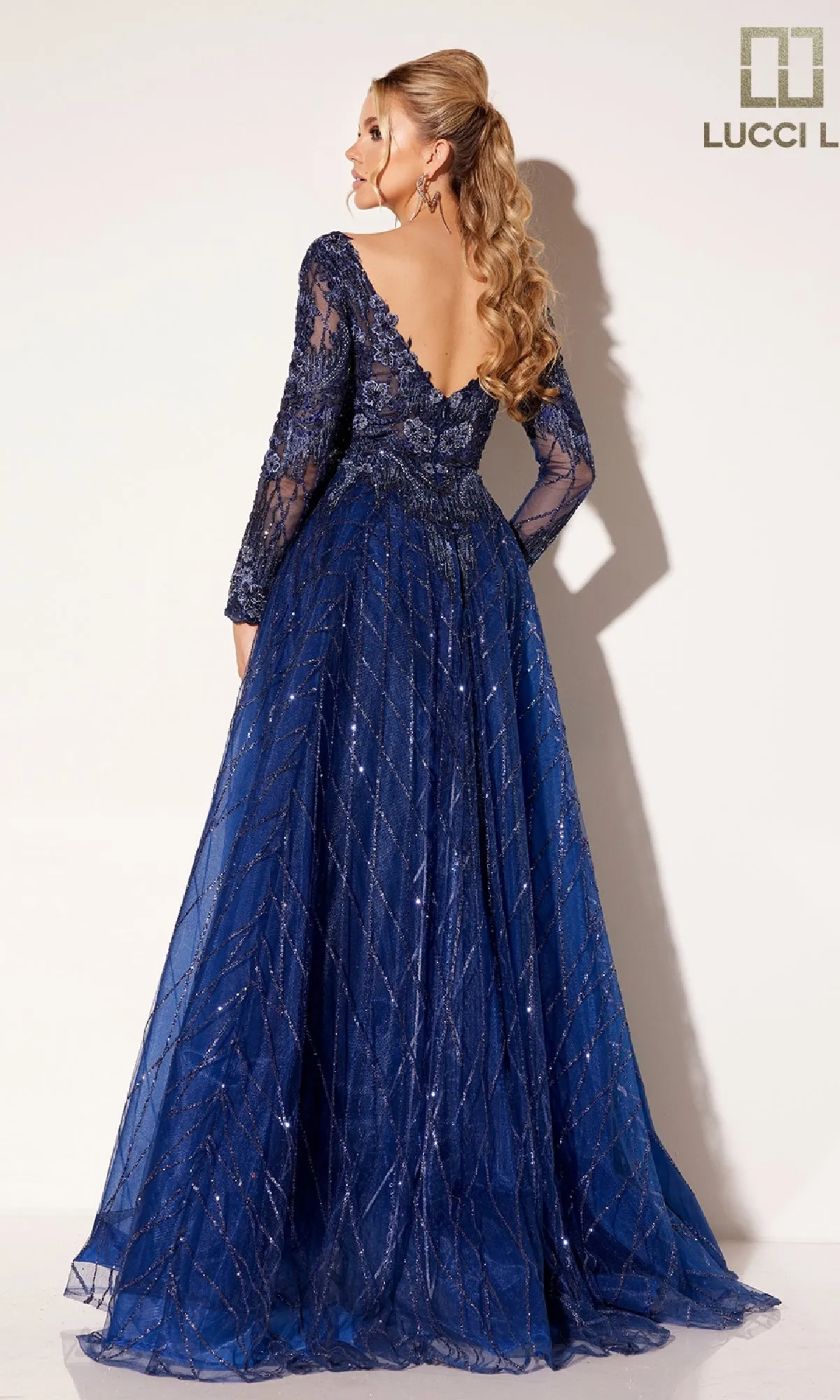 Long Prom Dress: Lucci Lu C8076 sold by PromGirl product image thumbnail 2