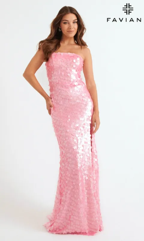 Long Prom Dress: Faviana 11258 sold by PromGirl