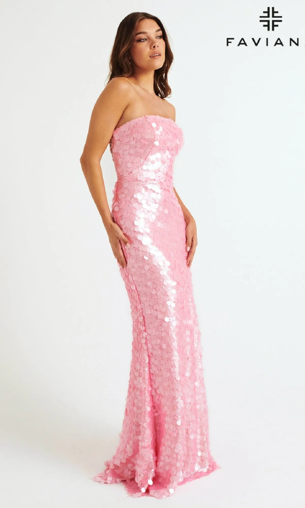 Long Prom Dress: Faviana 11258 sold by PromGirl product image thumbnail 4