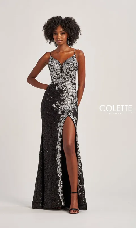 Long Prom Dress: Colette CL8425 sold by PromGirl