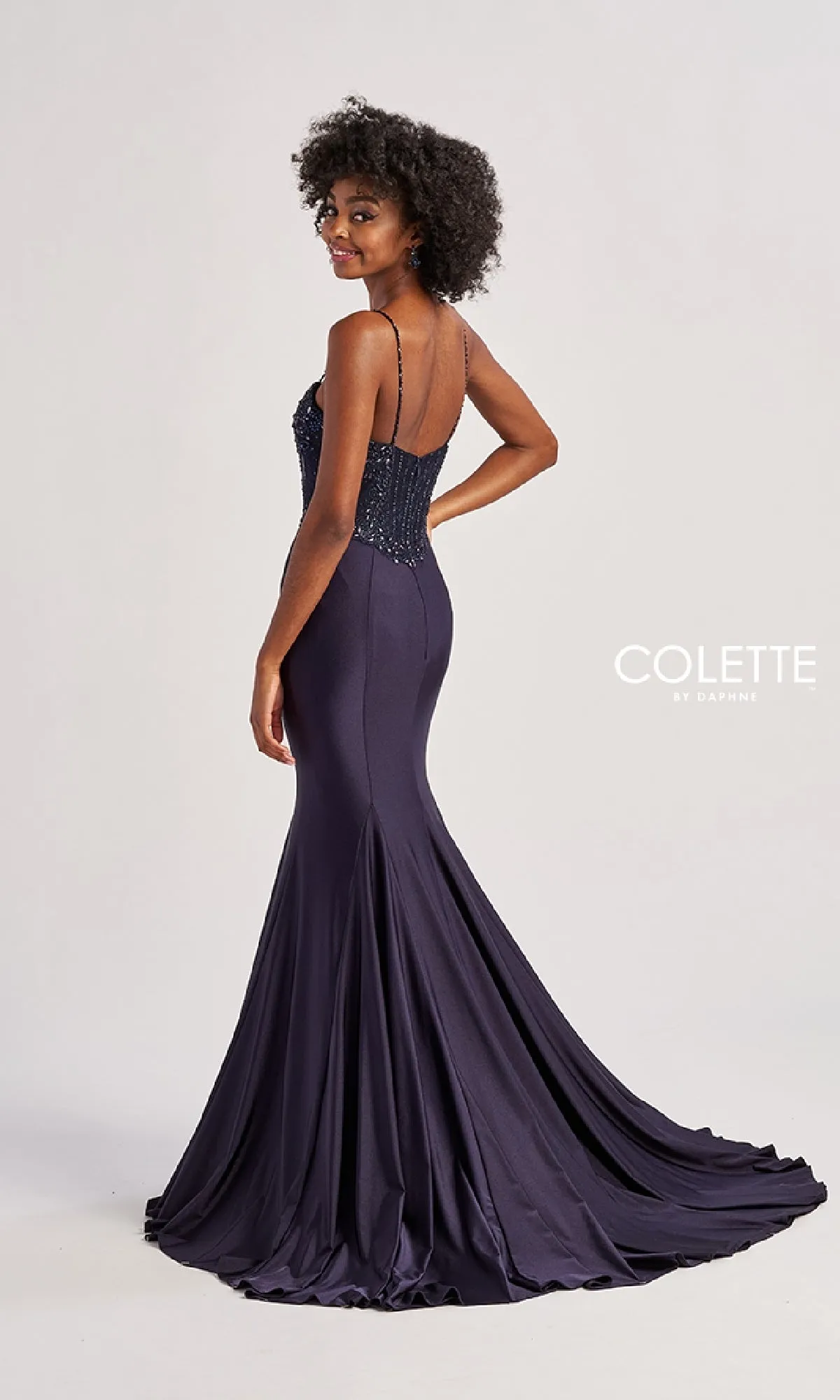 Long Prom Dress: Colette CL8515 sold by PromGirl product image thumbnail 2