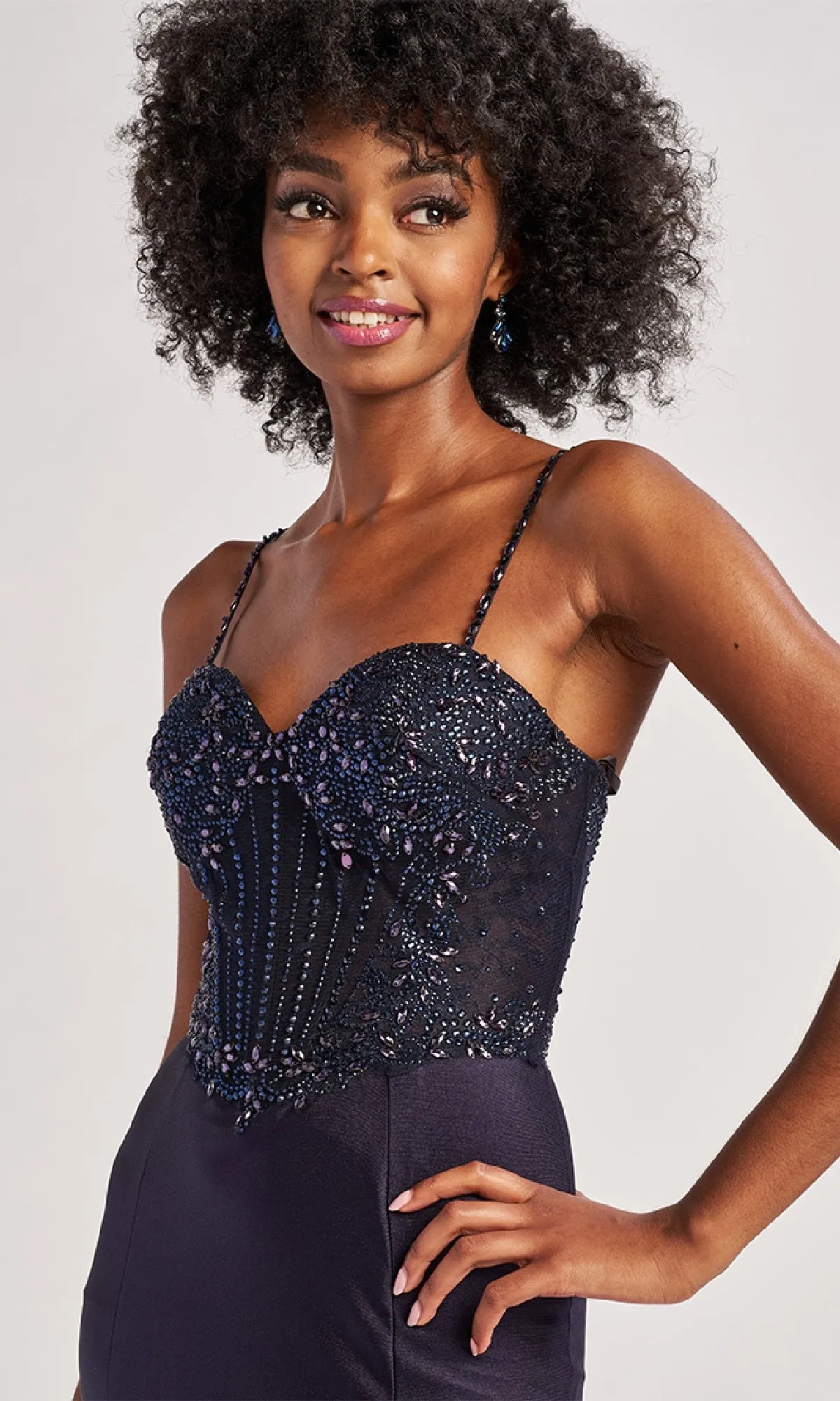 Long Prom Dress: Colette CL8515 sold by PromGirl product image thumbnail 4