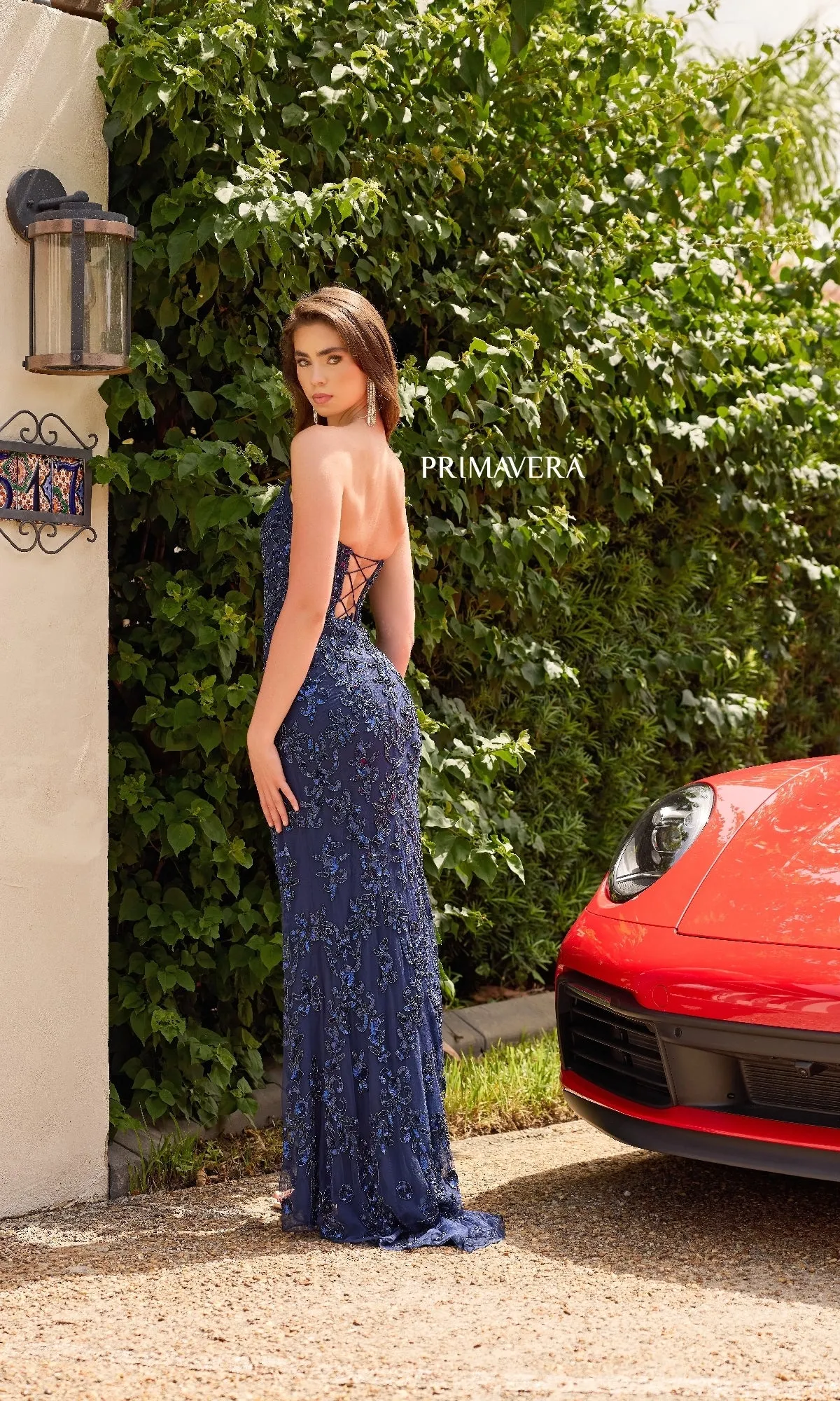 Strapless Long Sequin Prom Dress: Primavera 4347 sold by PromGirl product image thumbnail 2