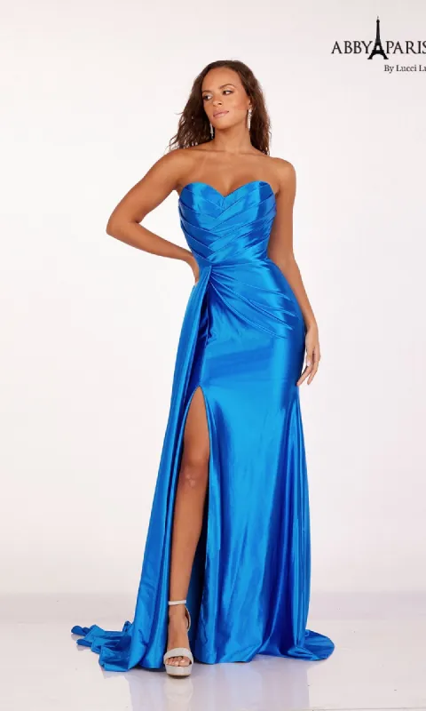 Long Prom Dress: Abby Paris 90215 sold by PromGirl