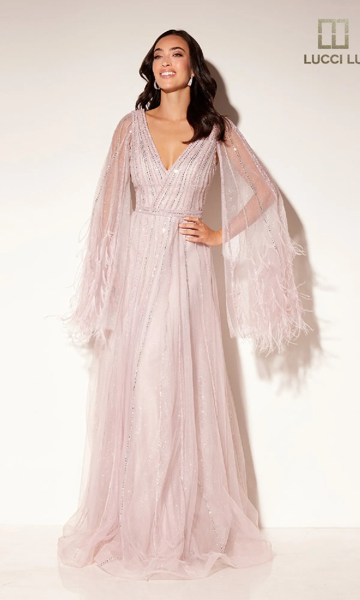 Long Formal Dress: Lucci Lu C8118 sold by PromGirl