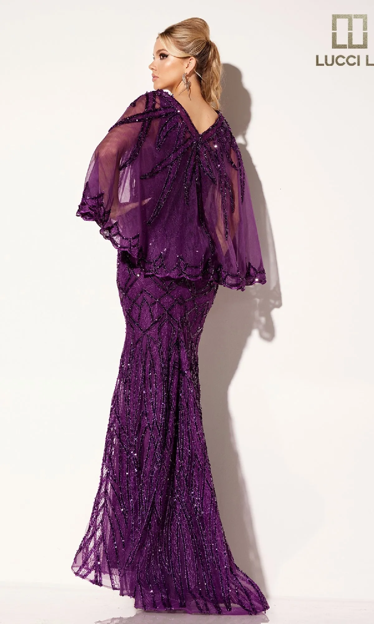 Long Formal Dress: Lucci Lu C8109 sold by PromGirl product image thumbnail 2