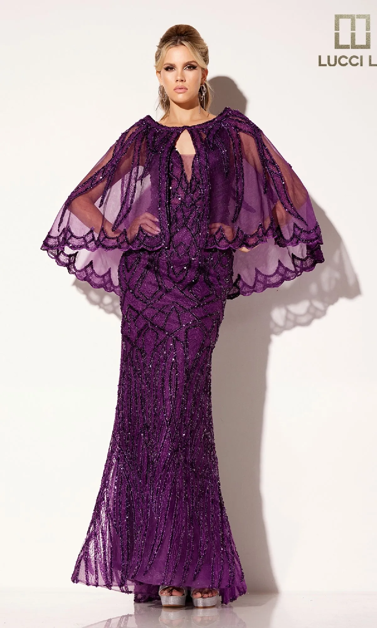 Long Formal Dress: Lucci Lu C8109 sold by PromGirl product image thumbnail 4