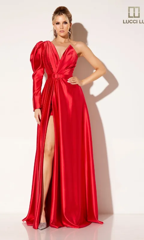 Long Formal Dress: Lucci Lu C8098 sold by PromGirl