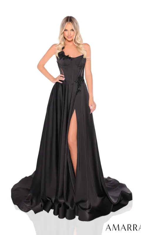 Long Prom Dress: Amarra 88214 sold by PromGirl