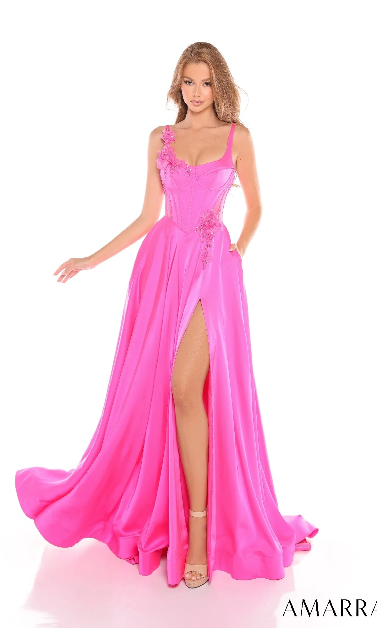 Long Prom Dress: Amarra 88214 sold by PromGirl product image thumbnail 3